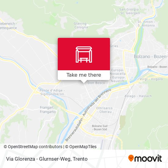 Via Glorenza - Glurnser-Weg map