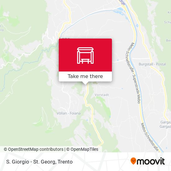 S. Giorgio - St. Georg map