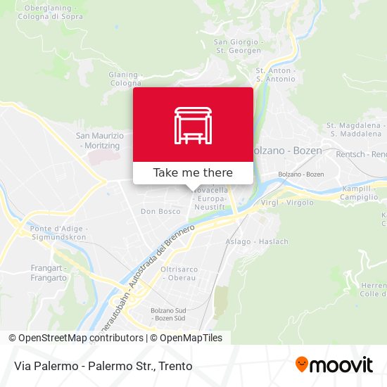 Via Palermo - Palermo Str. map
