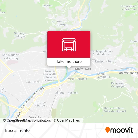 Eurac map
