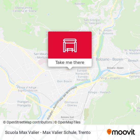 Scuola Max Valier - Max Valier Schule map