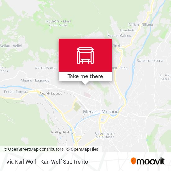 Via Karl Wolf  - Karl Wolf Str. map