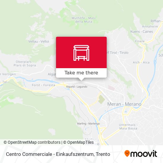 Centro Commerciale - Einkaufszentrum map