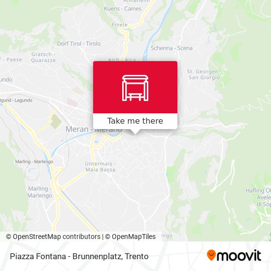 Piazza Fontana - Brunnenplatz map
