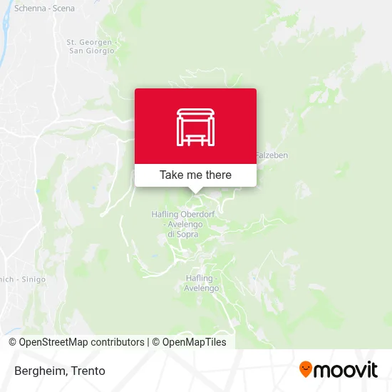Bergheim map