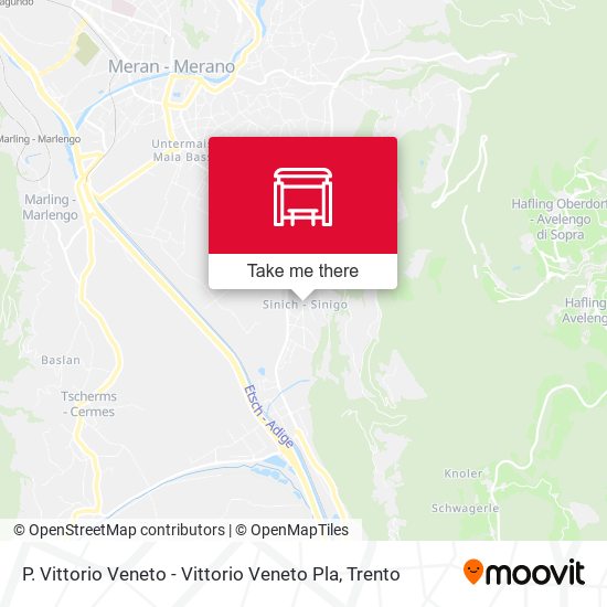 P. Vittorio Veneto - Vittorio Veneto Pla map