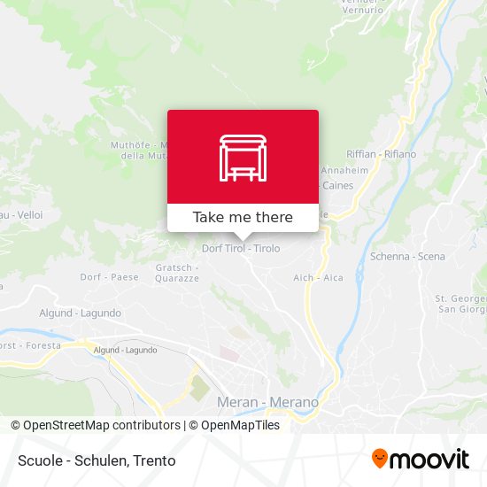 Scuole - Schulen map