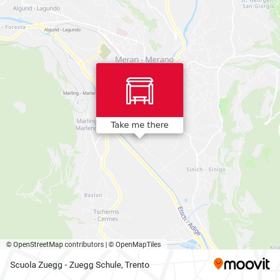 Scuola Zuegg - Zuegg Schule map
