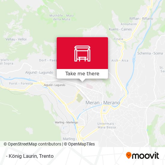 - König Laurin map