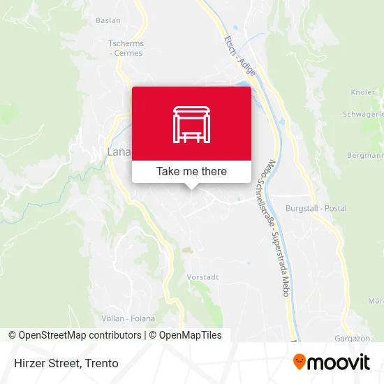 Hirzer Street map