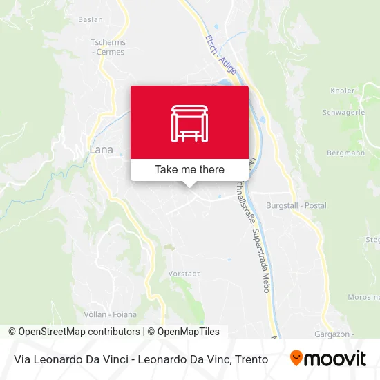 Via Leonardo Da Vinci - Leonardo Da Vinc map