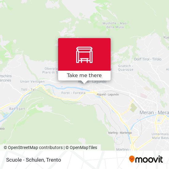 Scuole - Schulen map