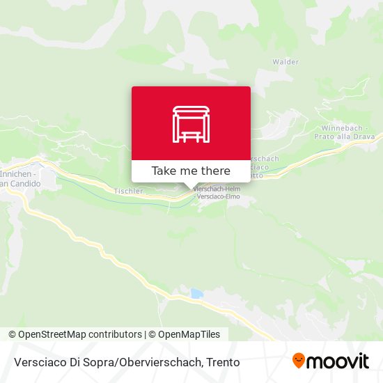Versciaco Di Sopra / Obervierschach map