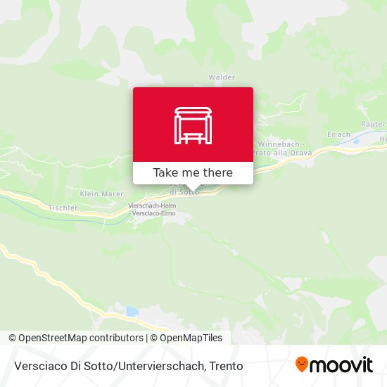 Versciaco Di Sotto / Untervierschach map