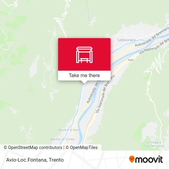 Avio-Fontana Location map