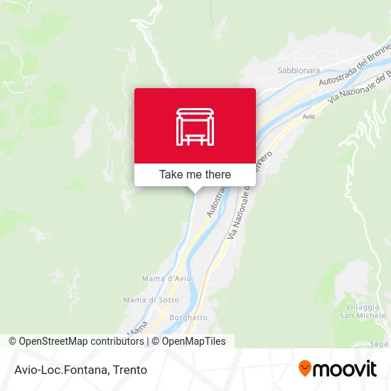 Avio-Fontana Location map