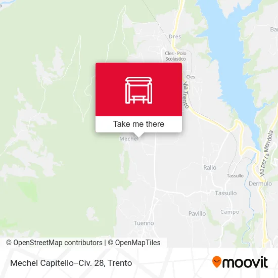 Mechel Shrine #28 map