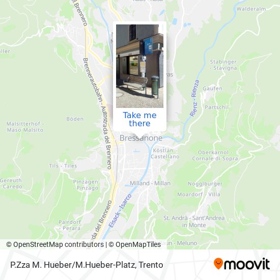 P.Zza M. Hueber/M.Hueber-Platz map
