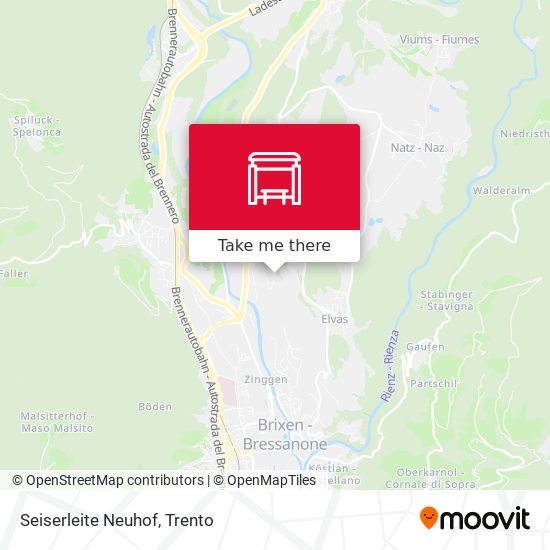Seiserleite Neuhof map