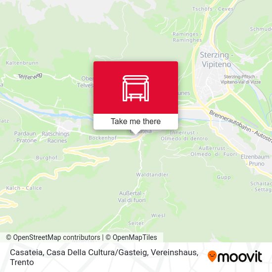 Casateia, Casa Della Cultura / Gasteig, Vereinshaus map