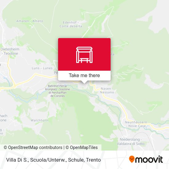 Villa Di S., Scuola / Unterw., Schule map