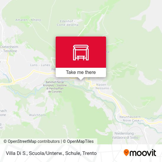 Villa Di S., Scuola / Unterw., Schule map