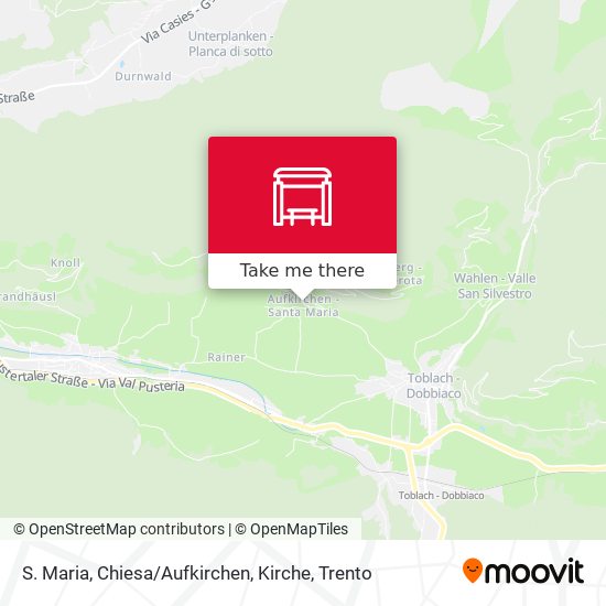 S. Maria, Chiesa / Aufkirchen, Kirche map