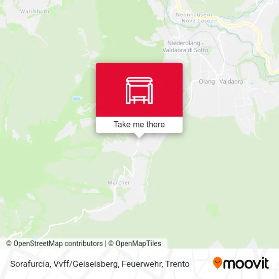 Sorafurcia, Vvff / Geiselsberg, Feuerwehr map