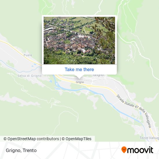 Grigno map