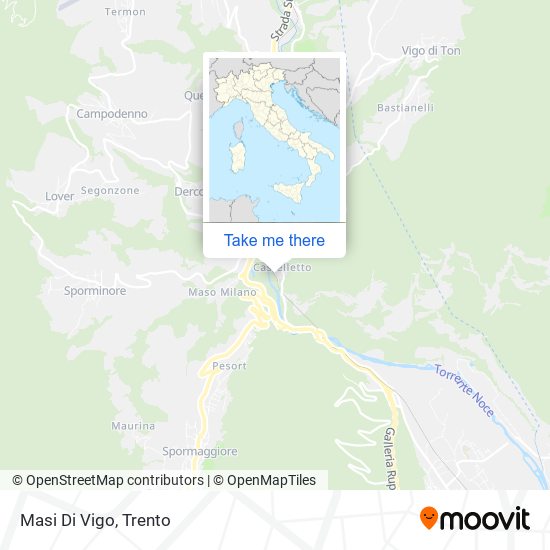 Masi Di Vigo map