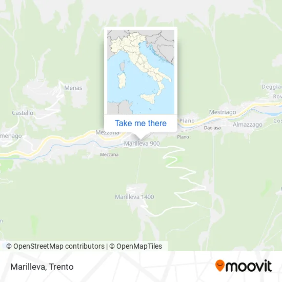 Marilleva map