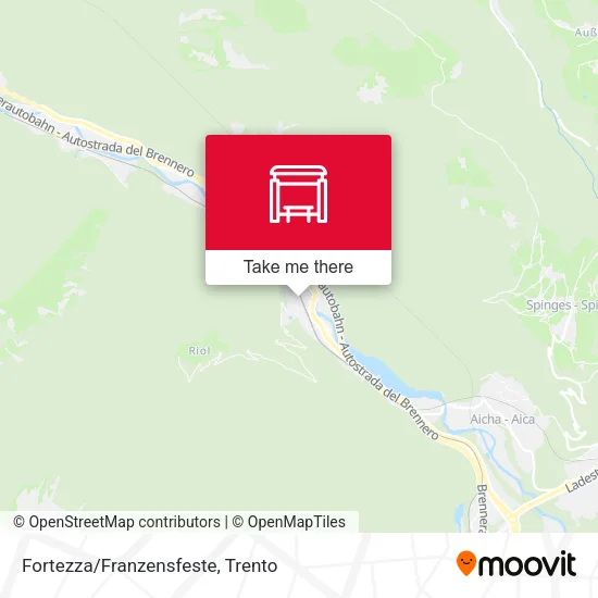 Fortezza/Franzensfeste map
