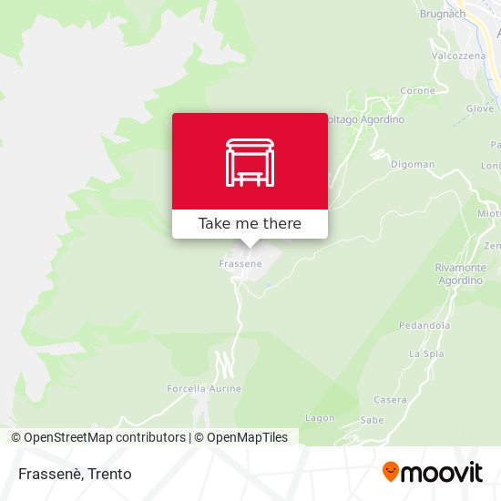 Frassenè map