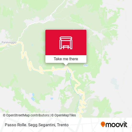 Passo Rolle. Segg.Segantini map
