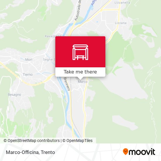 Marco-Officina map
