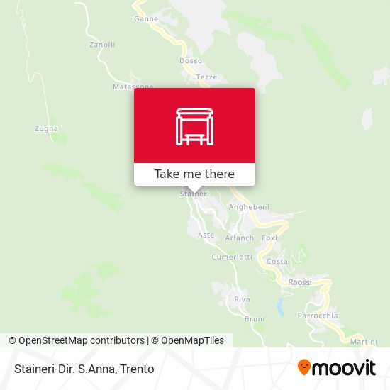 Staineri-Dir. S.Anna map