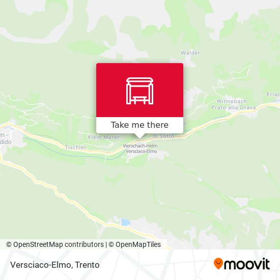 Versciaco-Elmo map
