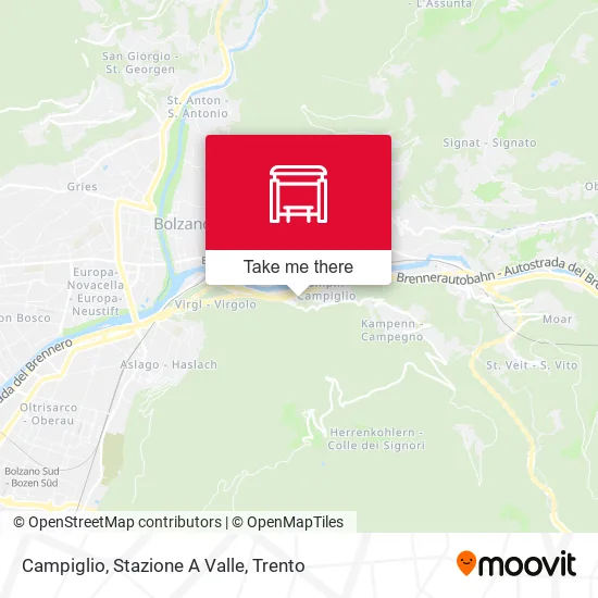 Campiglio, Stazione A Valle map