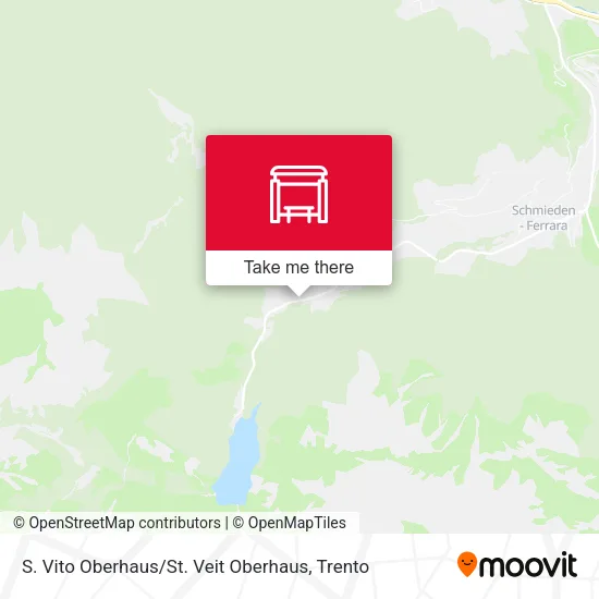 S. Vito Oberhaus / St. Veit Oberhaus map