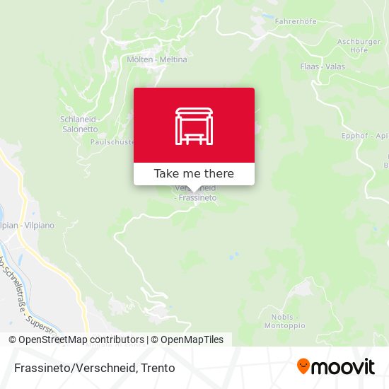 Frassineto/Verschneid map