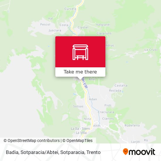 Badia, Sotparacia / Abtei, Sotparacia map