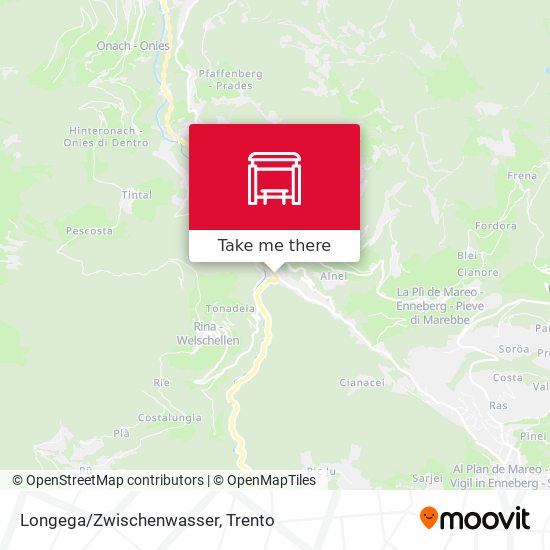 Longega/Zwischenwasser map