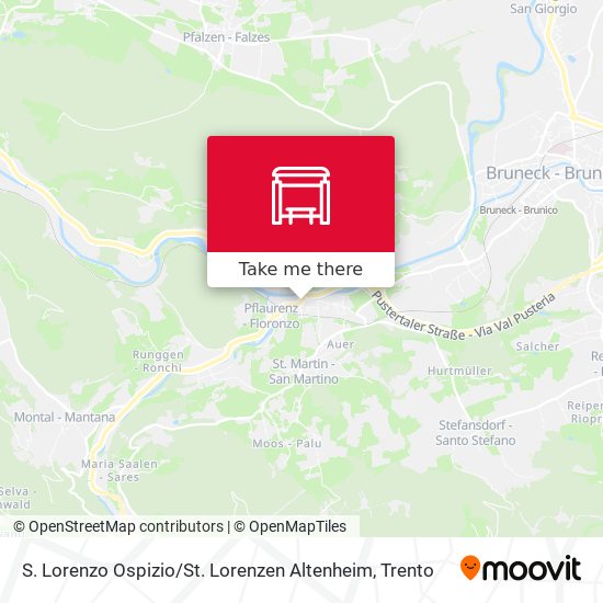 S. Lorenzo Ospizio / St. Lorenzen Altenheim map