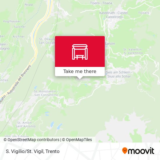 S. Vigilio/St. Vigil map