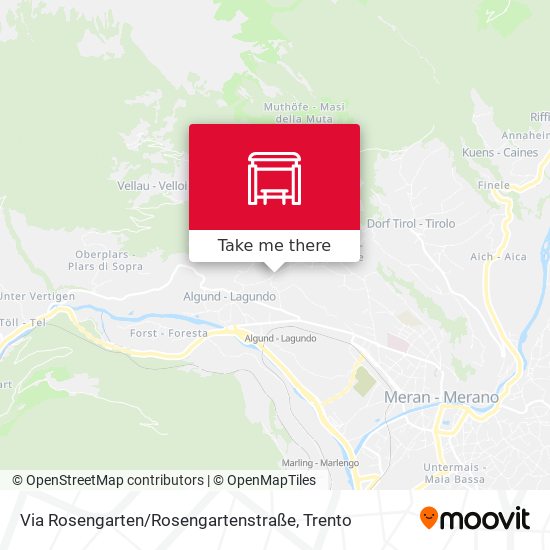 Via Rosengarten / Rosengartenstraße map