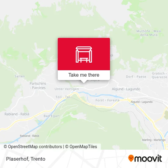 Plaserhof map