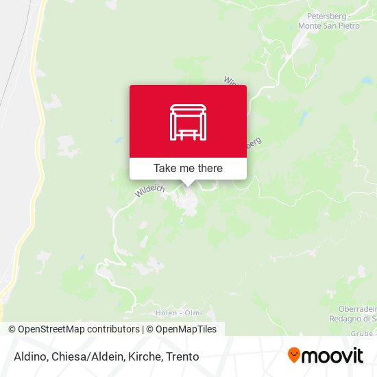 Aldino, Chiesa/Aldein, Kirche map