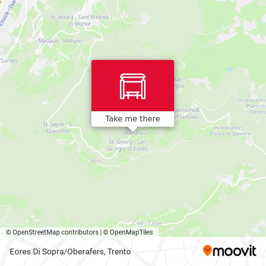 Eores Di Sopra/Oberafers map