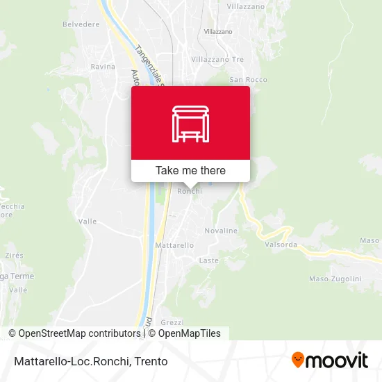 Mattarello-Loc.Ronchi map