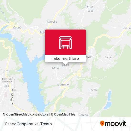 Casez Cooperativa map
